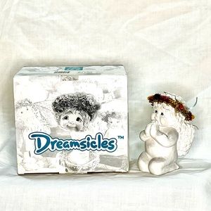 VNT 1994 Dreamsicles MAKE A WISH Christmas Cherub Angel Figurine DC118 RETIRED